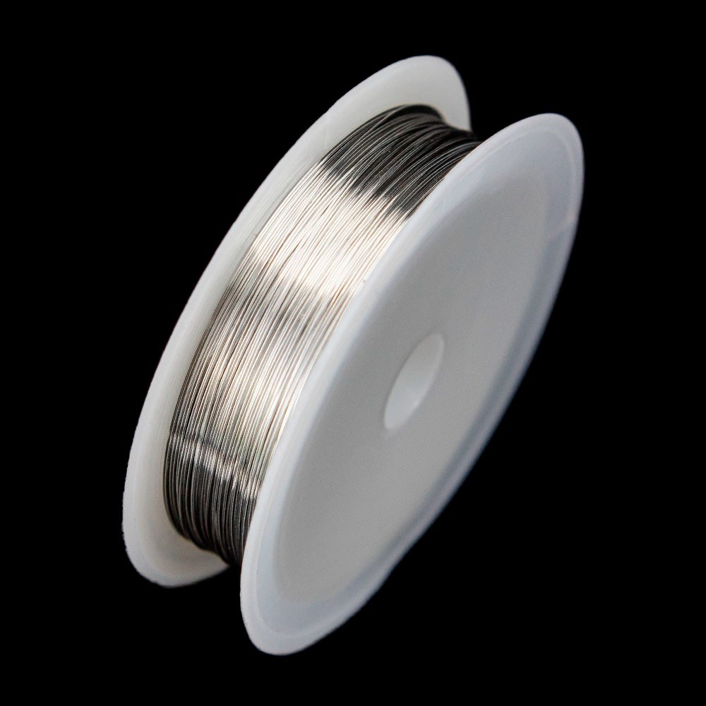 Jedwab w kwiaty w kolorze srebrnym 10 sztuk