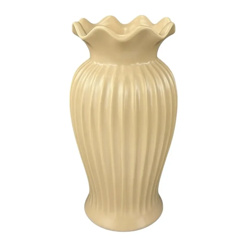 Vaza din ceramica roz"Lotus"