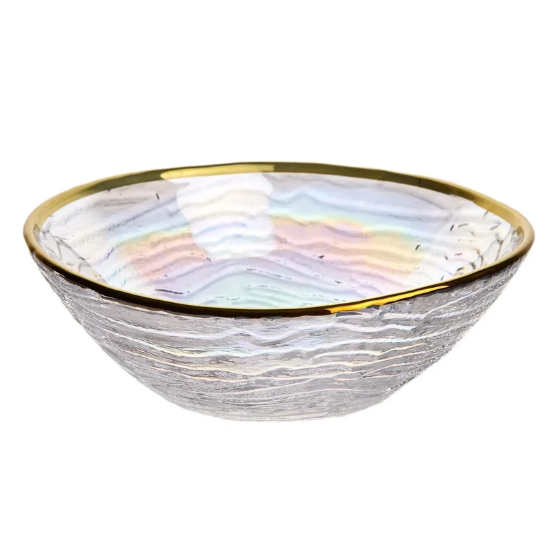 Bol din sticlă „Curcubeu XL”, 8/25 cm