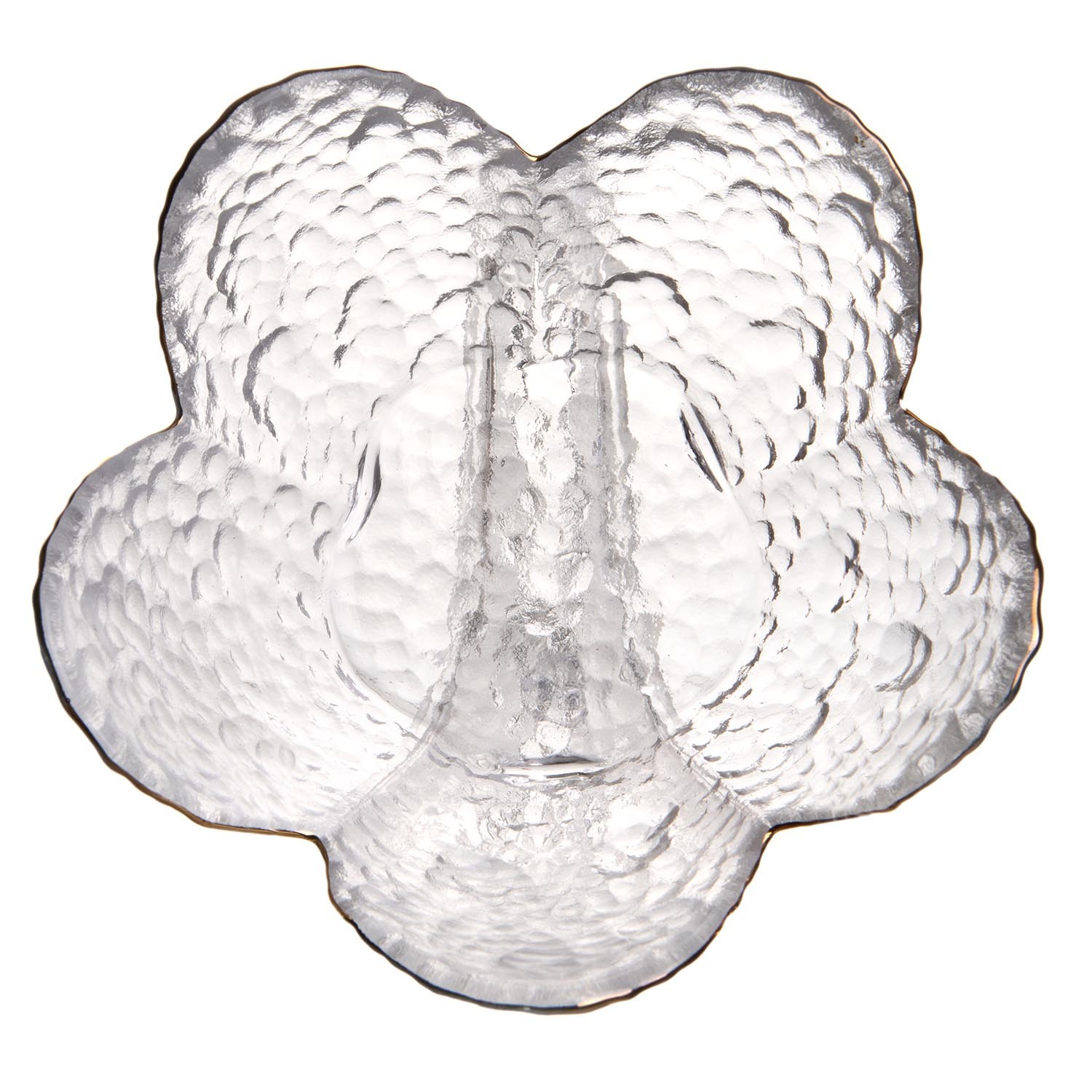 Bol din sticlă „Floare M”, 4/12 cm photo 3