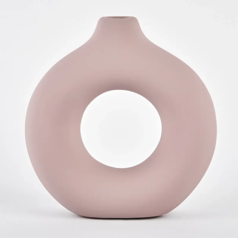 Vaza ceramica "Buddha" rozz 14x13