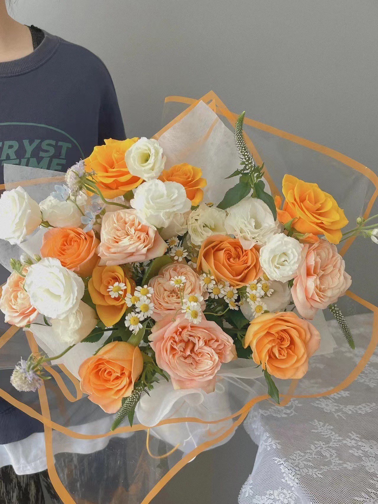 Celofan dungi "Line" piersica photo 4