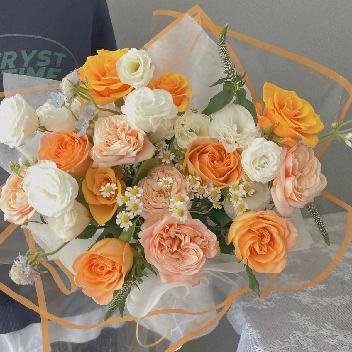 Celofan dungi "Line" piersica photo 8