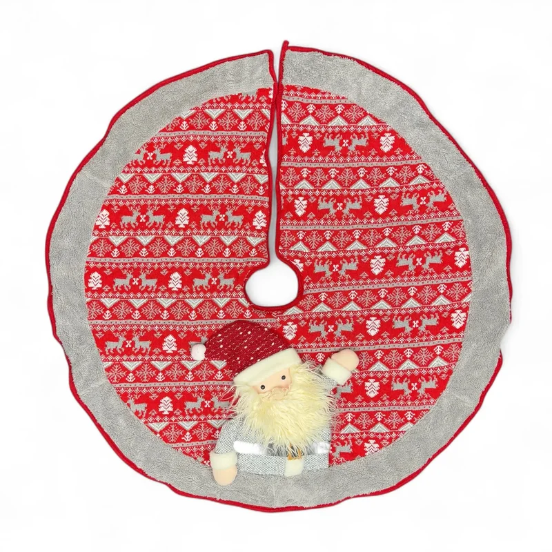 Fusta brad de Crăciun "Deer pattern" Ø - 90