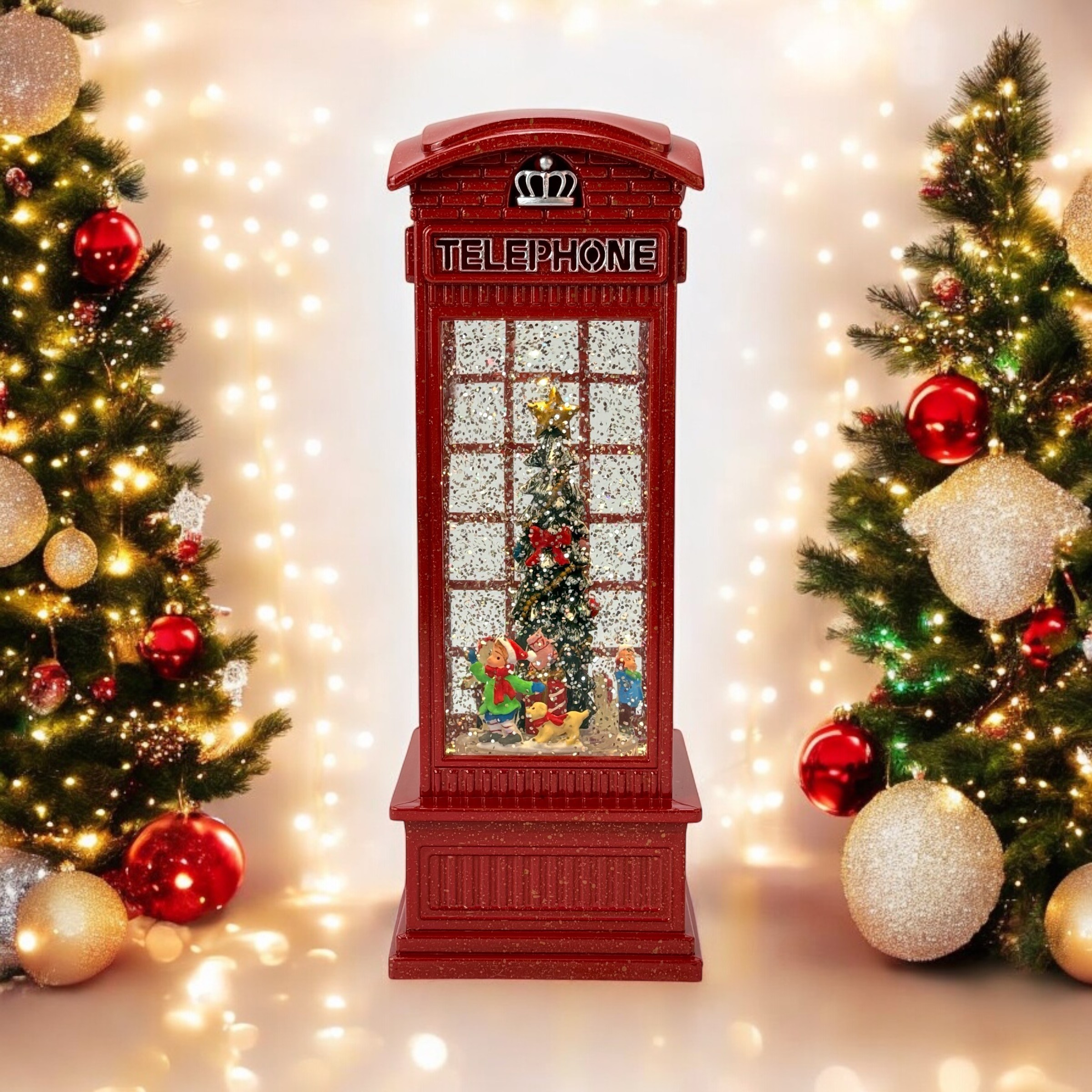 "Telefonfülke #2" interaktív hóesés figura photo 3