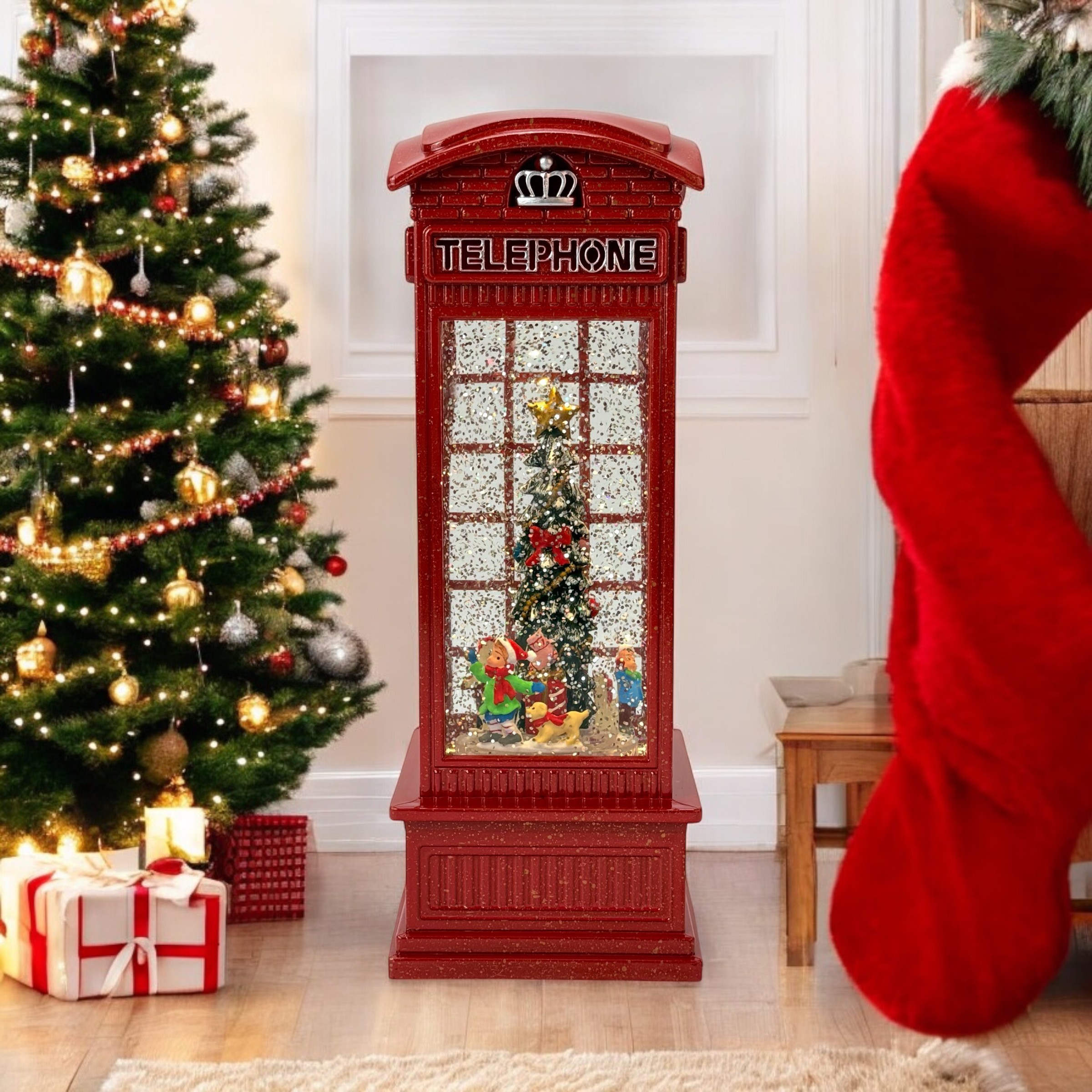 "Telefonfülke #2" interaktív hóesés figura photo 4