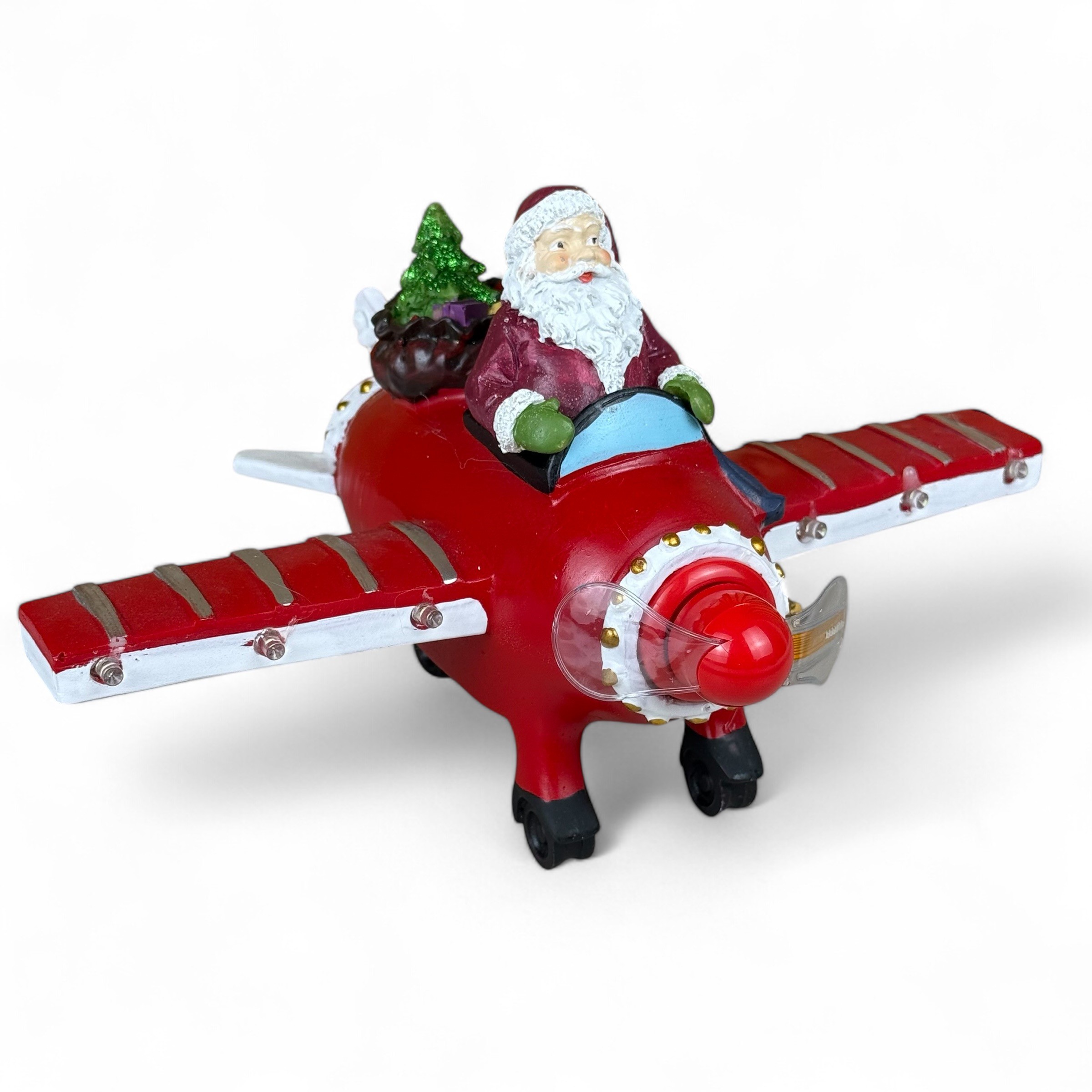 A Mikulás repülőgépe interaktív figura
