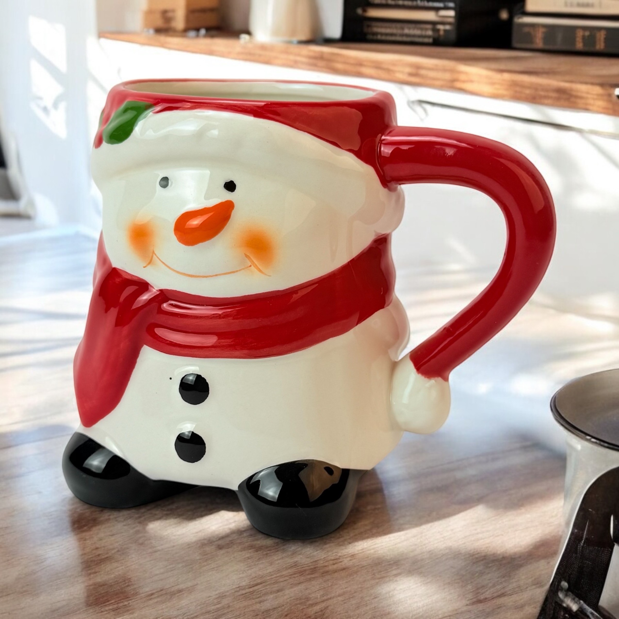 Cana de Anul Nou "Crăciun #2" Omul de zăpadă 11/7 photo 2