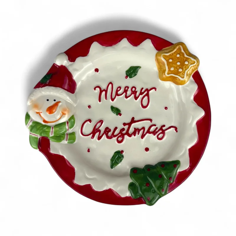 Płytka świąteczna "Wonderful #2" biała 20/20/2