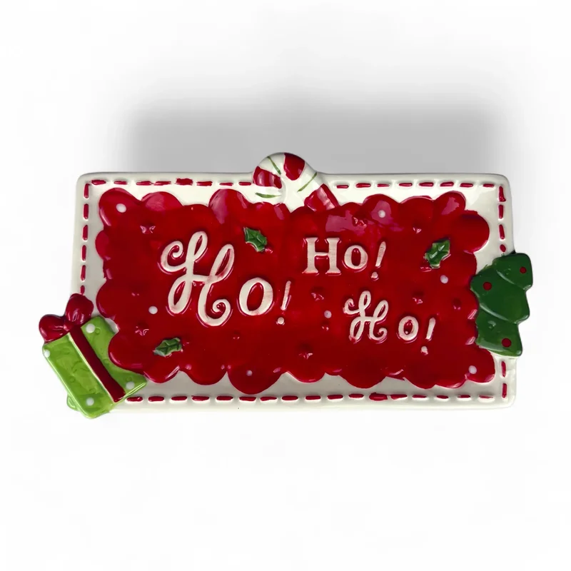 Коледна храна "Щастие #3" червена 24/13/2