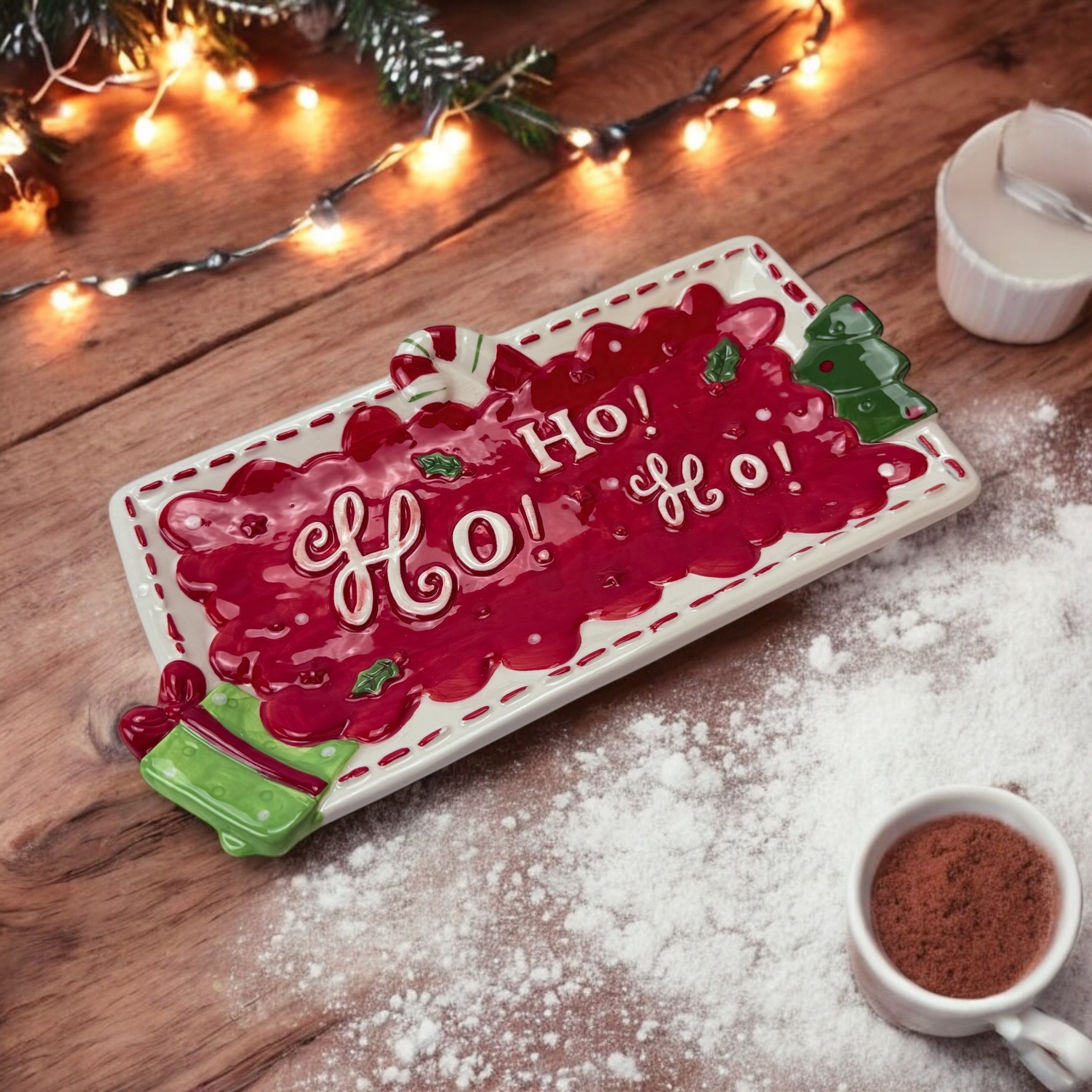 Świąteczne jedzenie "Happiness #3" czerwony 24/13/2 photo 2