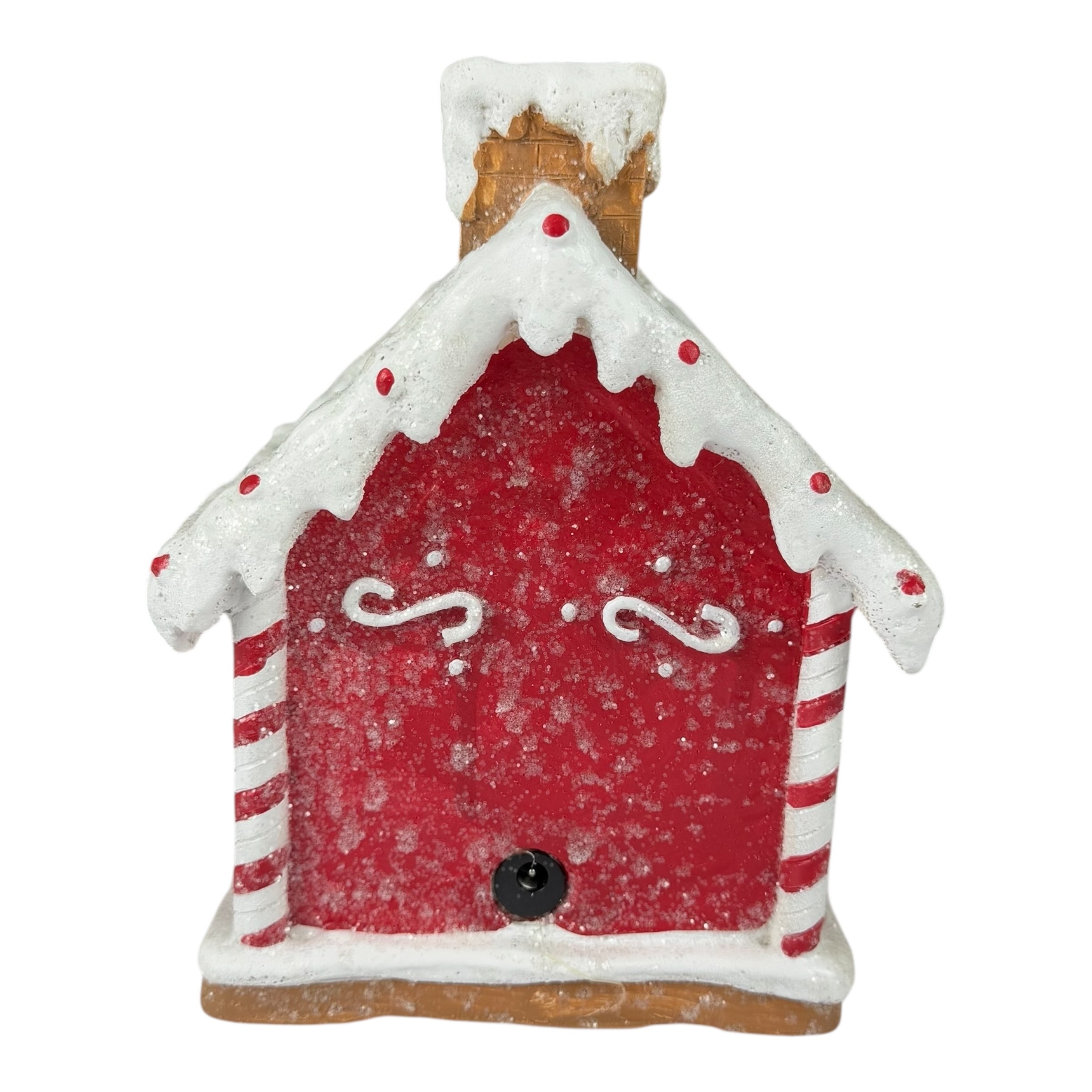 Фигурка във формата на къща "Чувства #1 "Музика, светлина, USB, 3 бр. батерии AAA photo 4