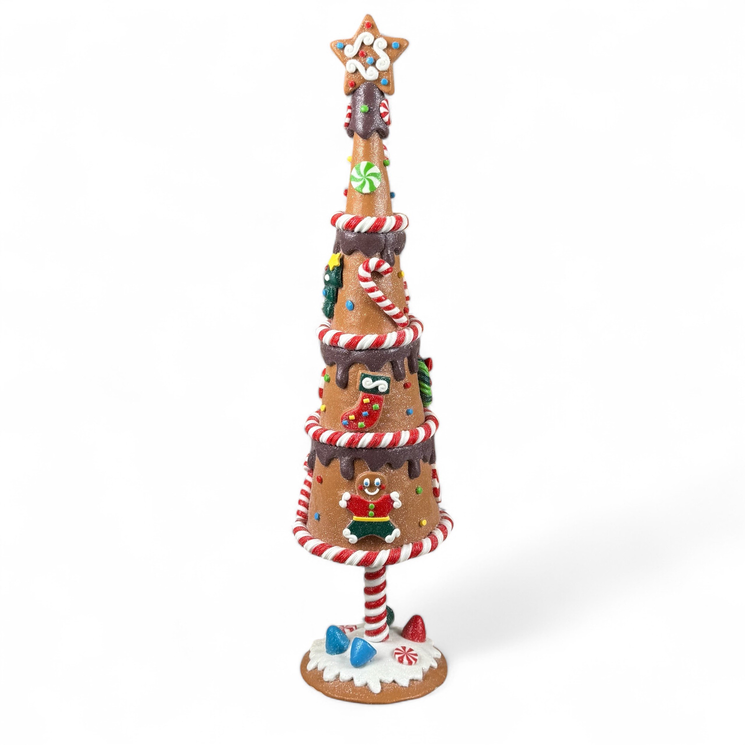 Piernikowa figurka ceramiczna