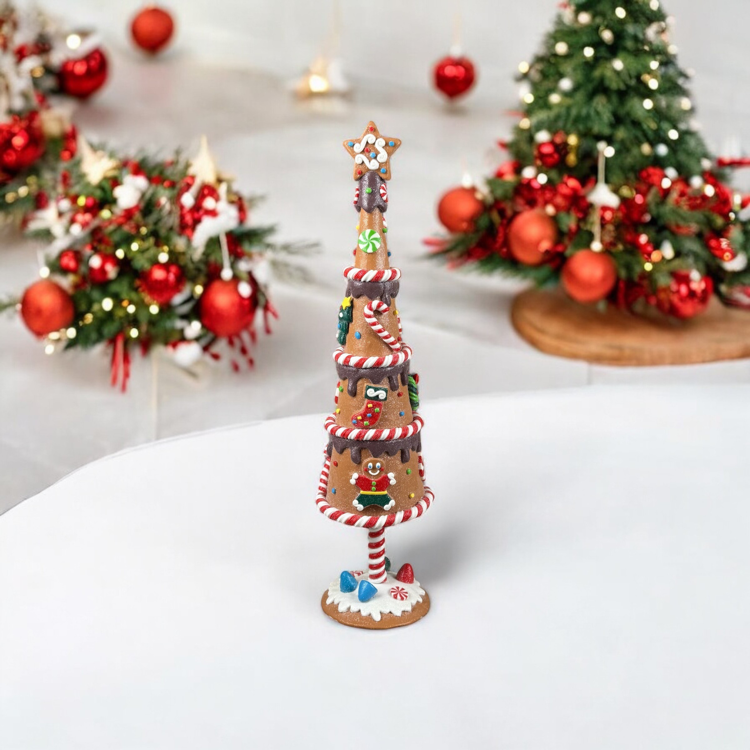 Piernikowa figurka ceramiczna photo 2