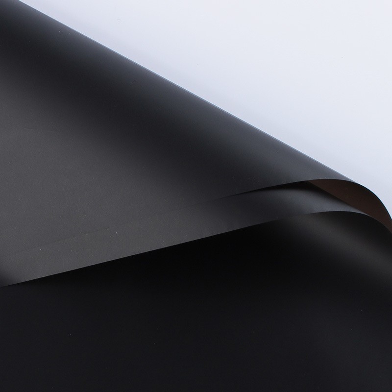 Fekete "átlátszó" celofán #171