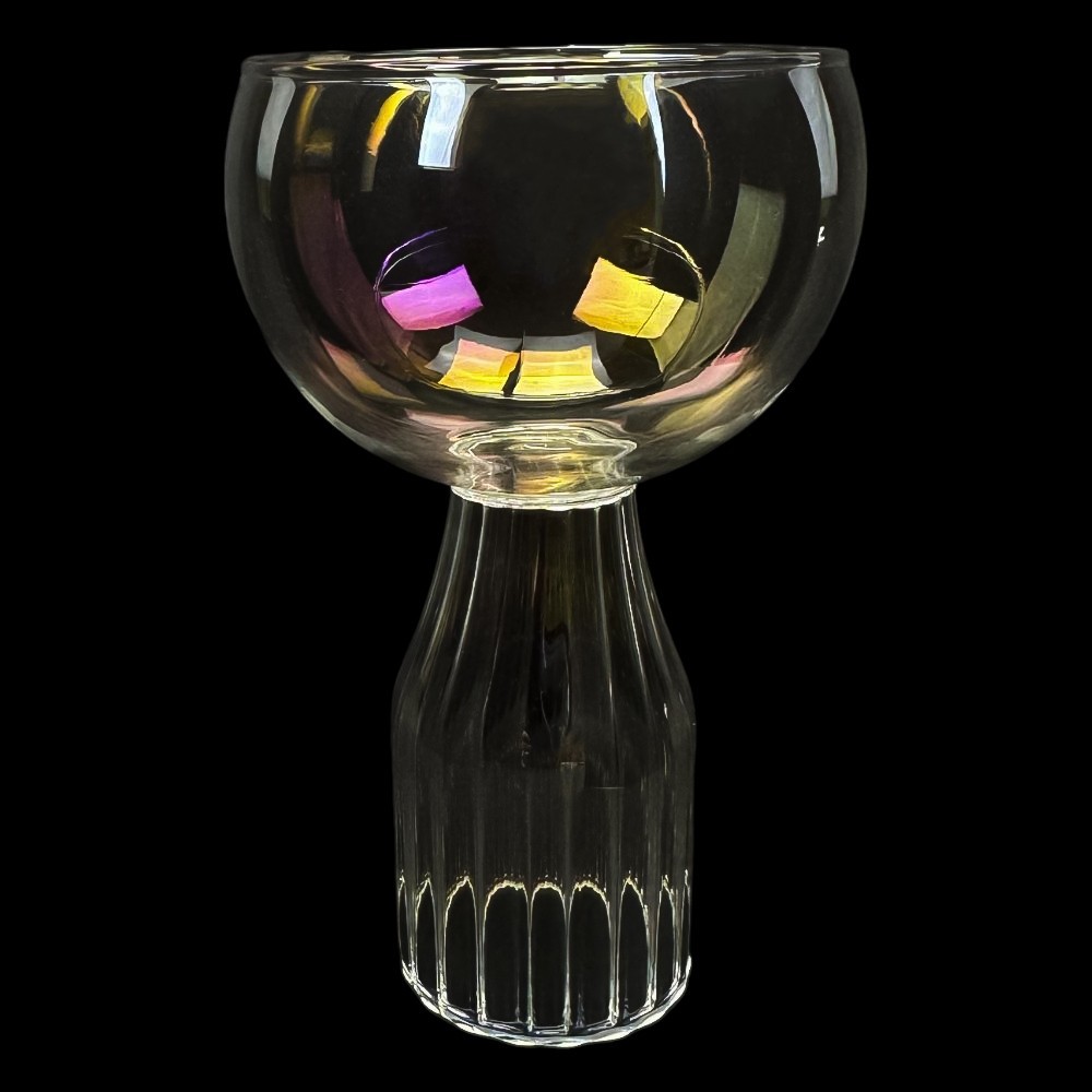 Vaza de sticla "Infinity M" transparenta photo 2