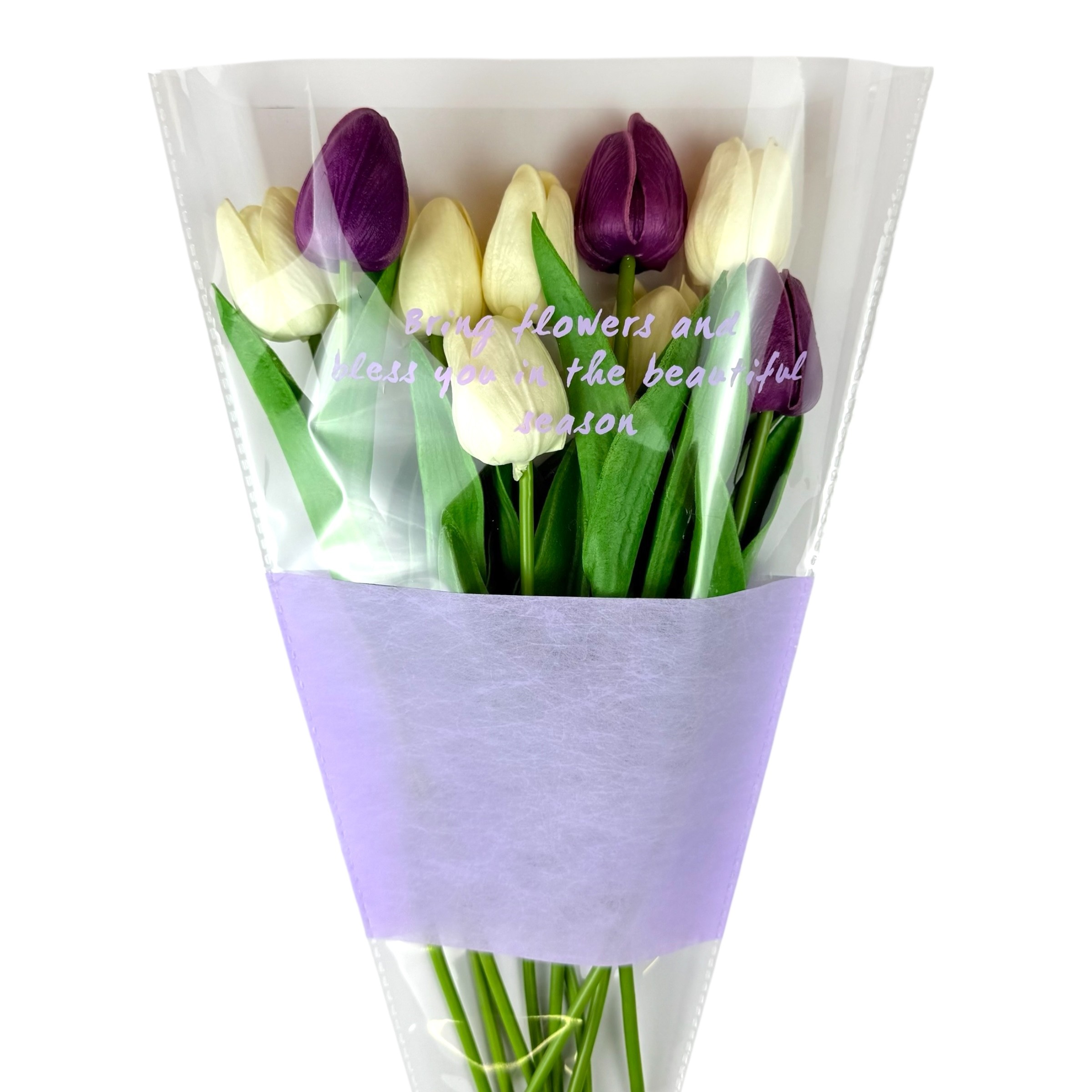 Flower cellophane bag "Line" #033