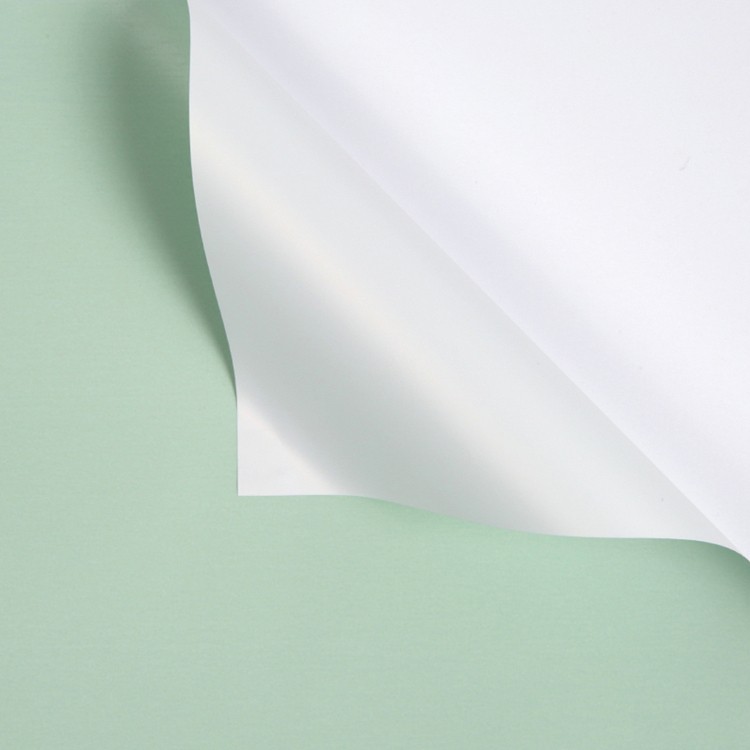 Cellophane two-color, alba+green #081