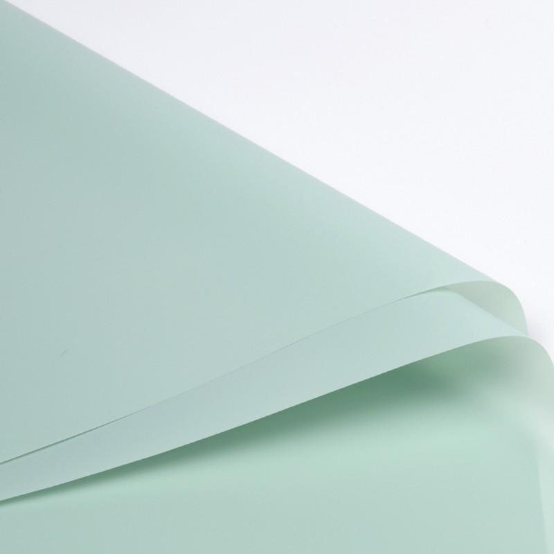 Cellophane "Mat" pastel green #134