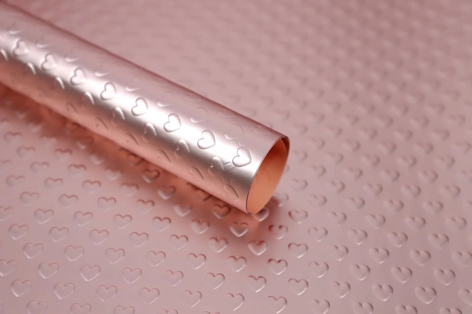 3D flower cellophane "Heart", waterproof, #01