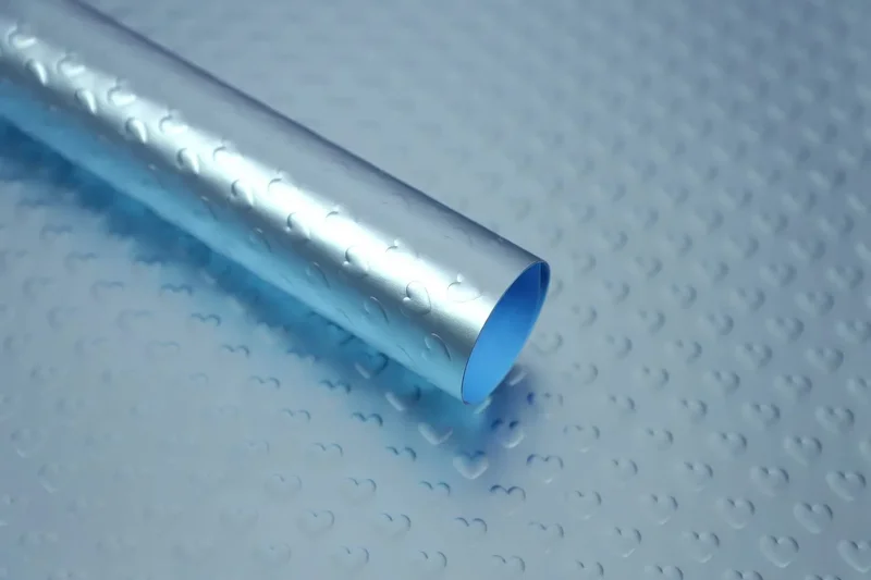 Celofan 3d pentru flori "Heart", impermeabil, #02