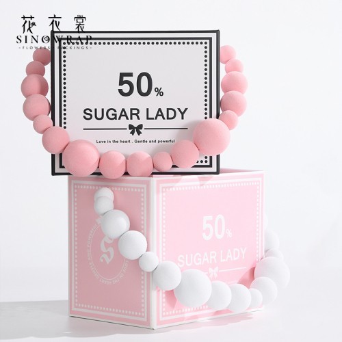 Flower bags "Sugar Lady" white photo 2