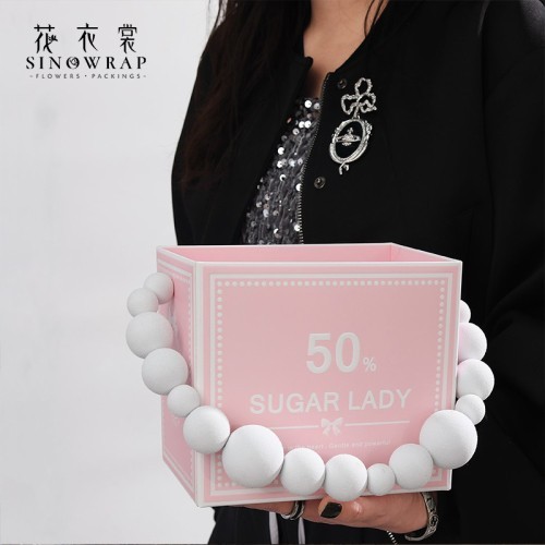 Flower bags "Sugar Lady" white photo 4