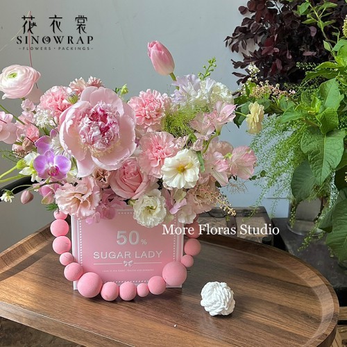 Flower bags "Sugar Lady" white photo 6