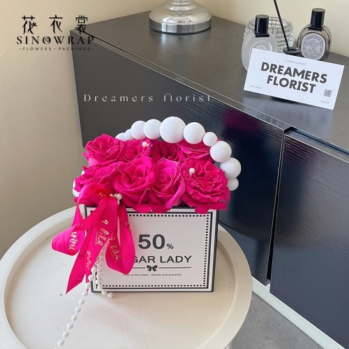 Flower bags "Sugar Lady" white photo 8