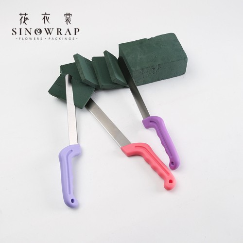 Fuchsia floral foam knife photo 2