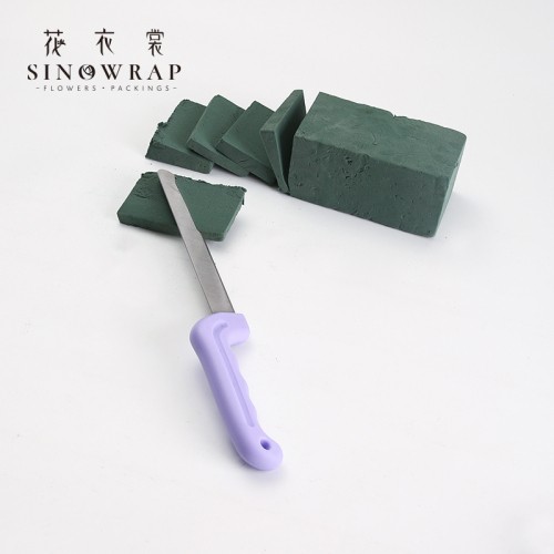 Fuchsia floral foam knife photo 3