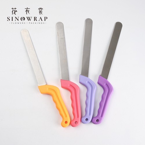 Fuchsia floral foam knife photo 5