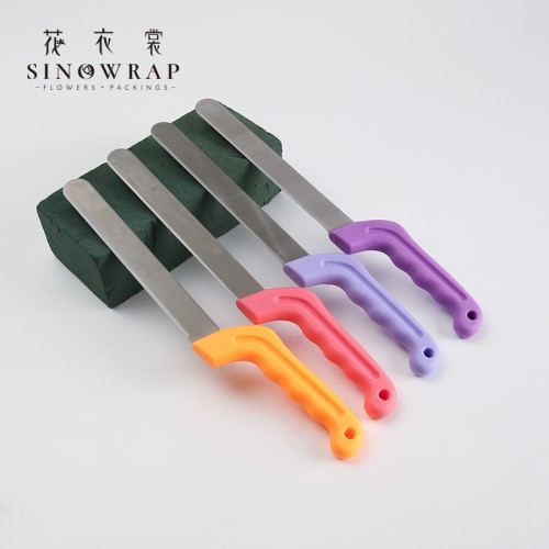 Fuchsia floral foam knife photo 6