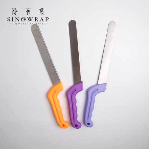 Fuchsia floral foam knife photo 7