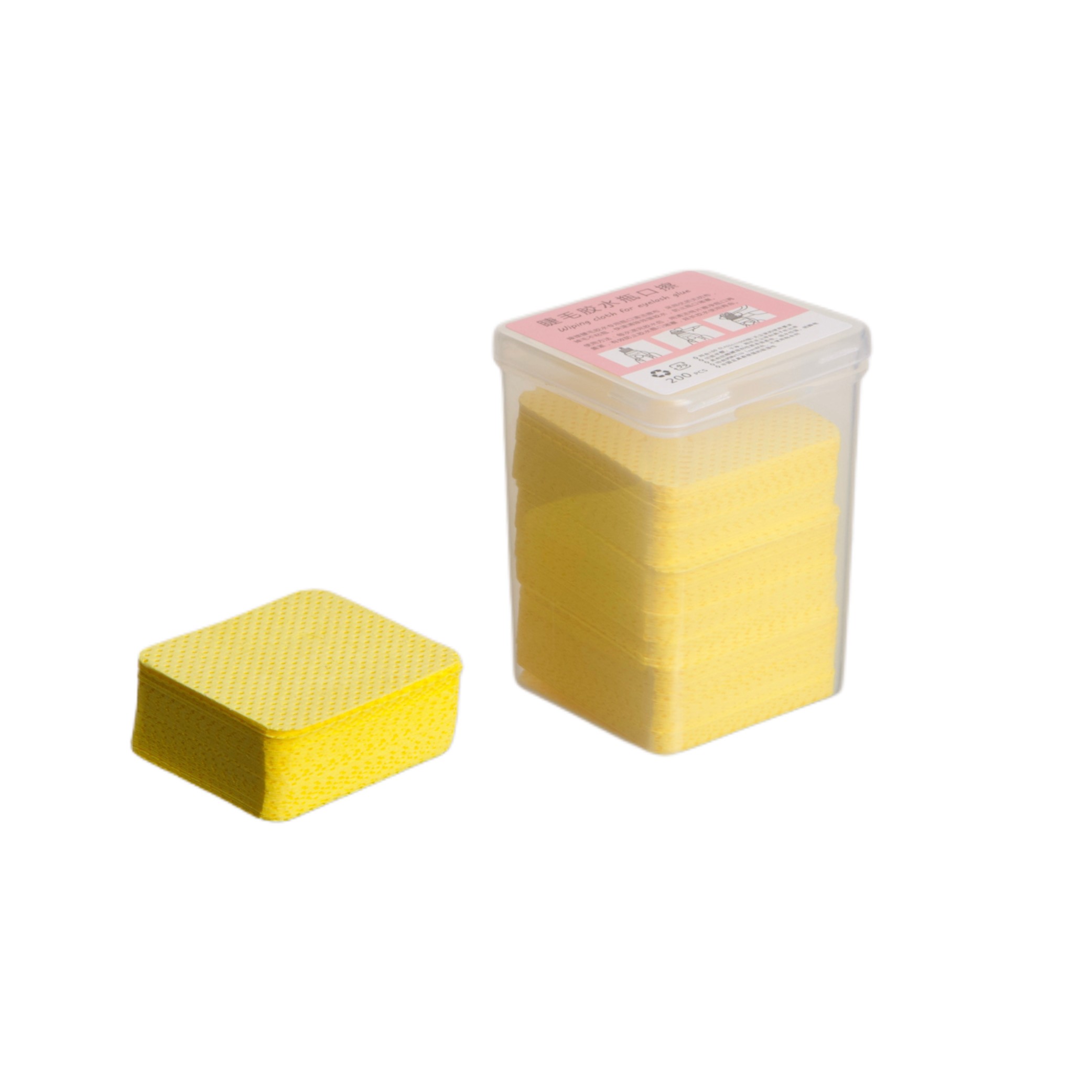 Servetele unghii galben