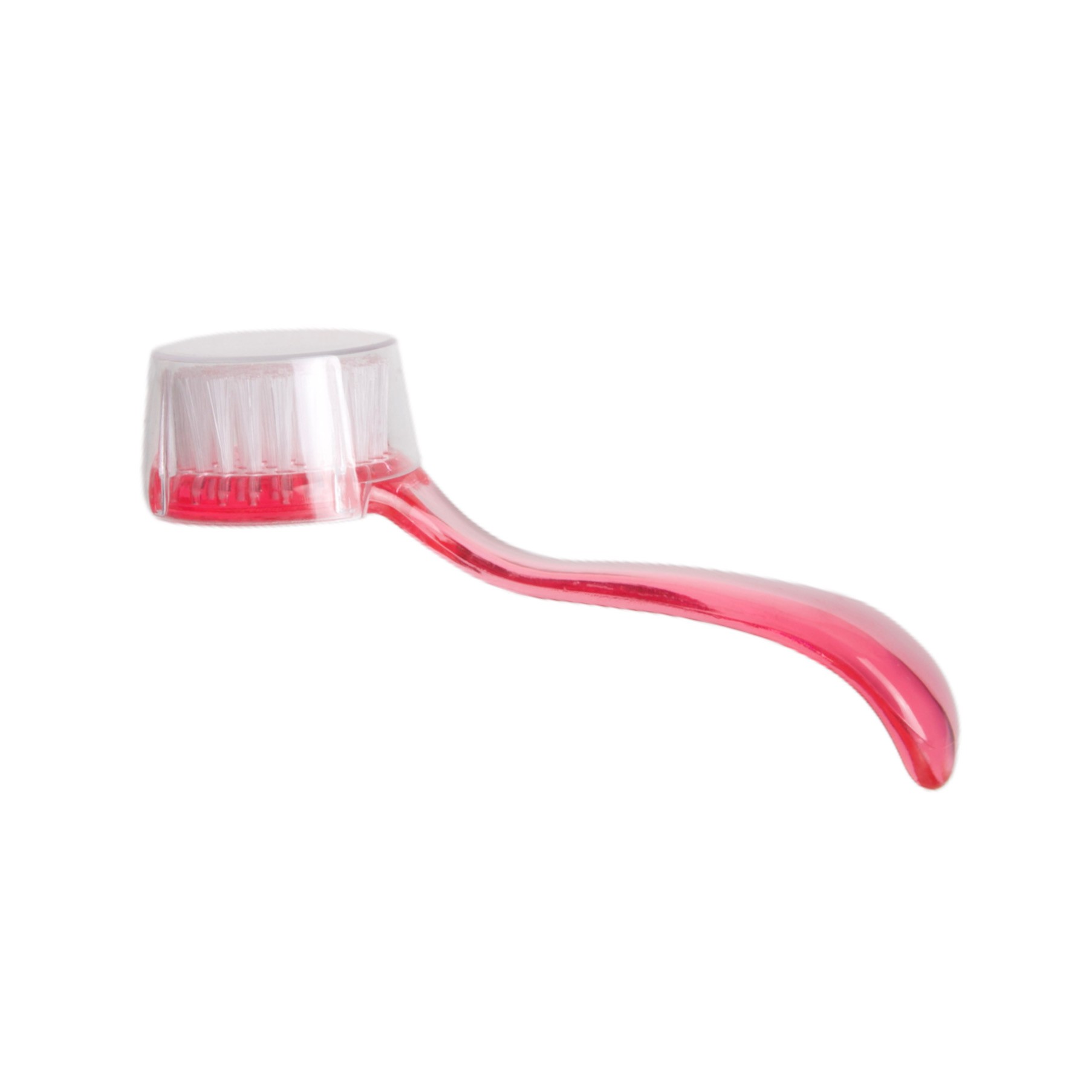 Large pink powder brush