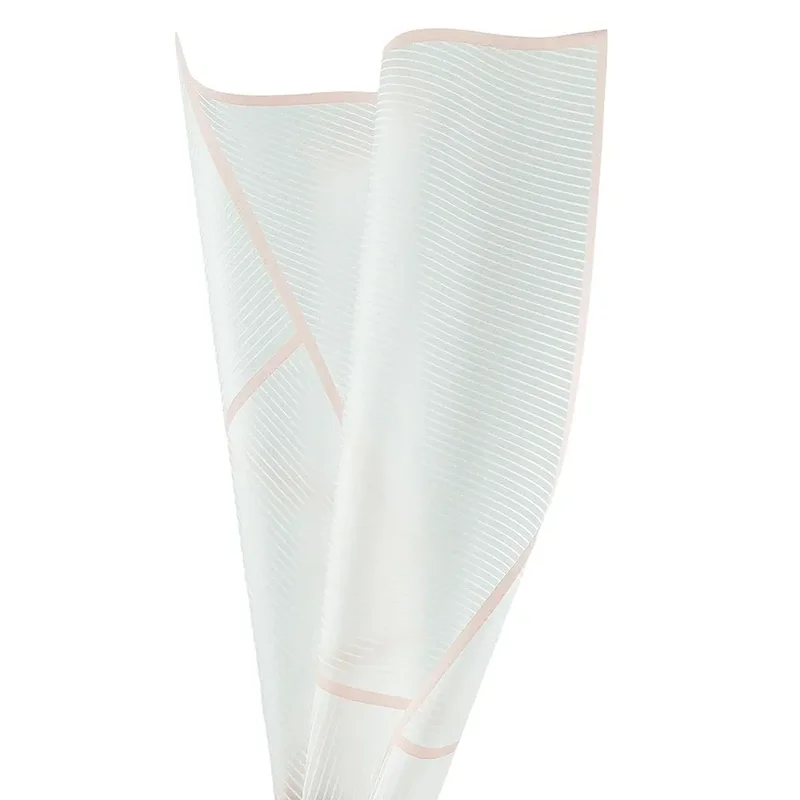 Celofan dungi "Diagonal" dungi roz