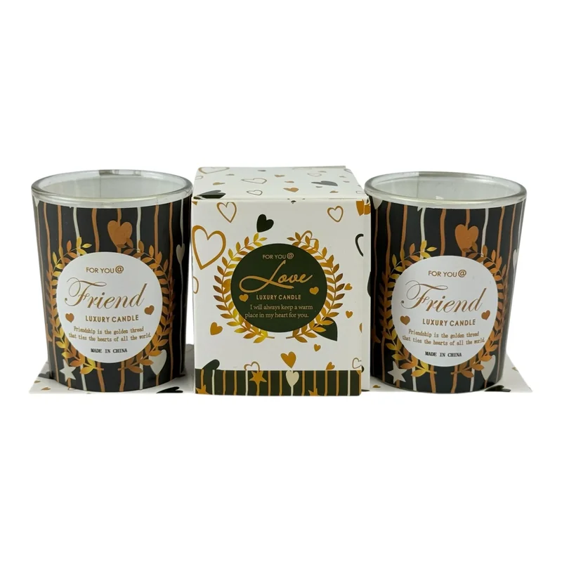 Friend scented candles (set of 2)