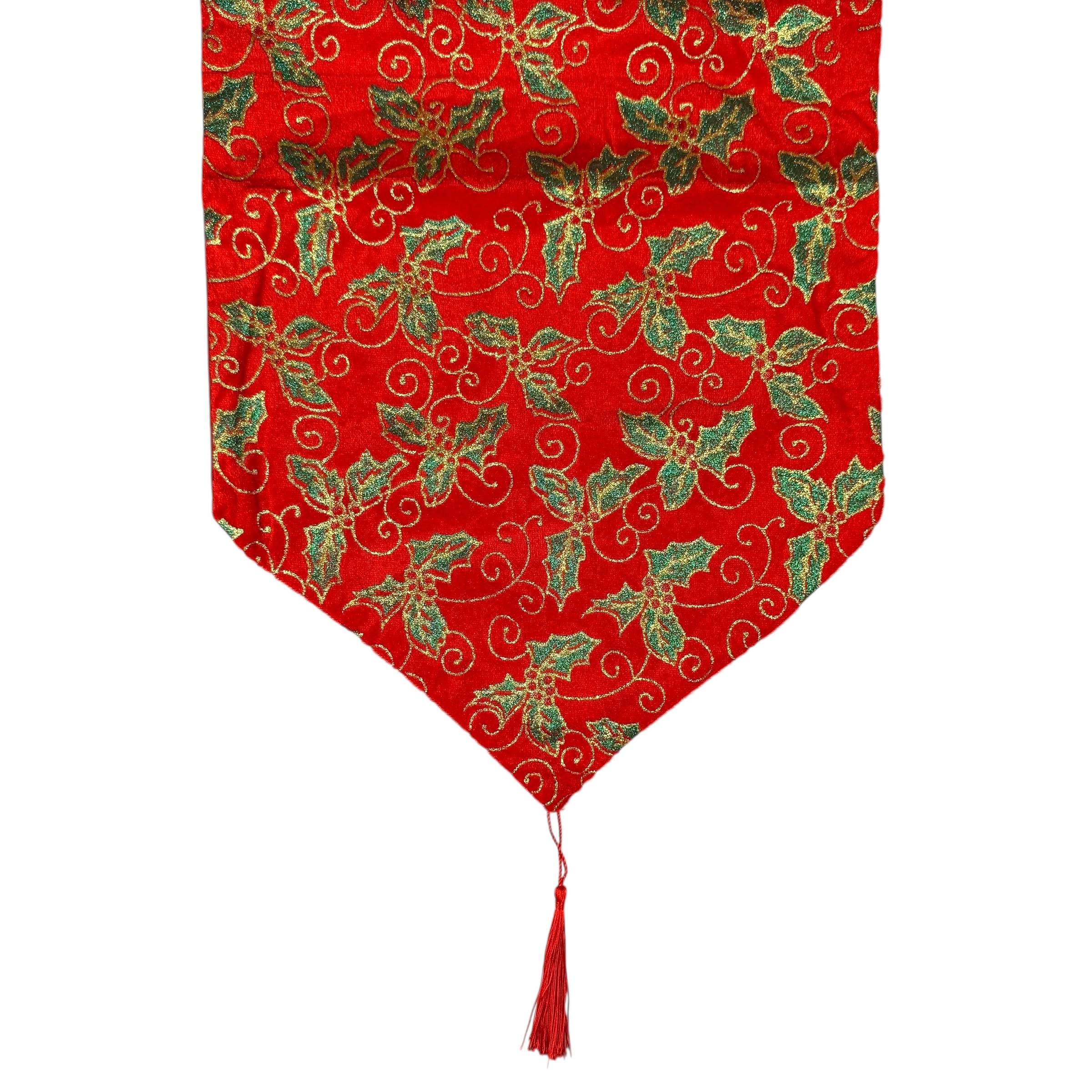 Christmas Magic red table runner 1.7m