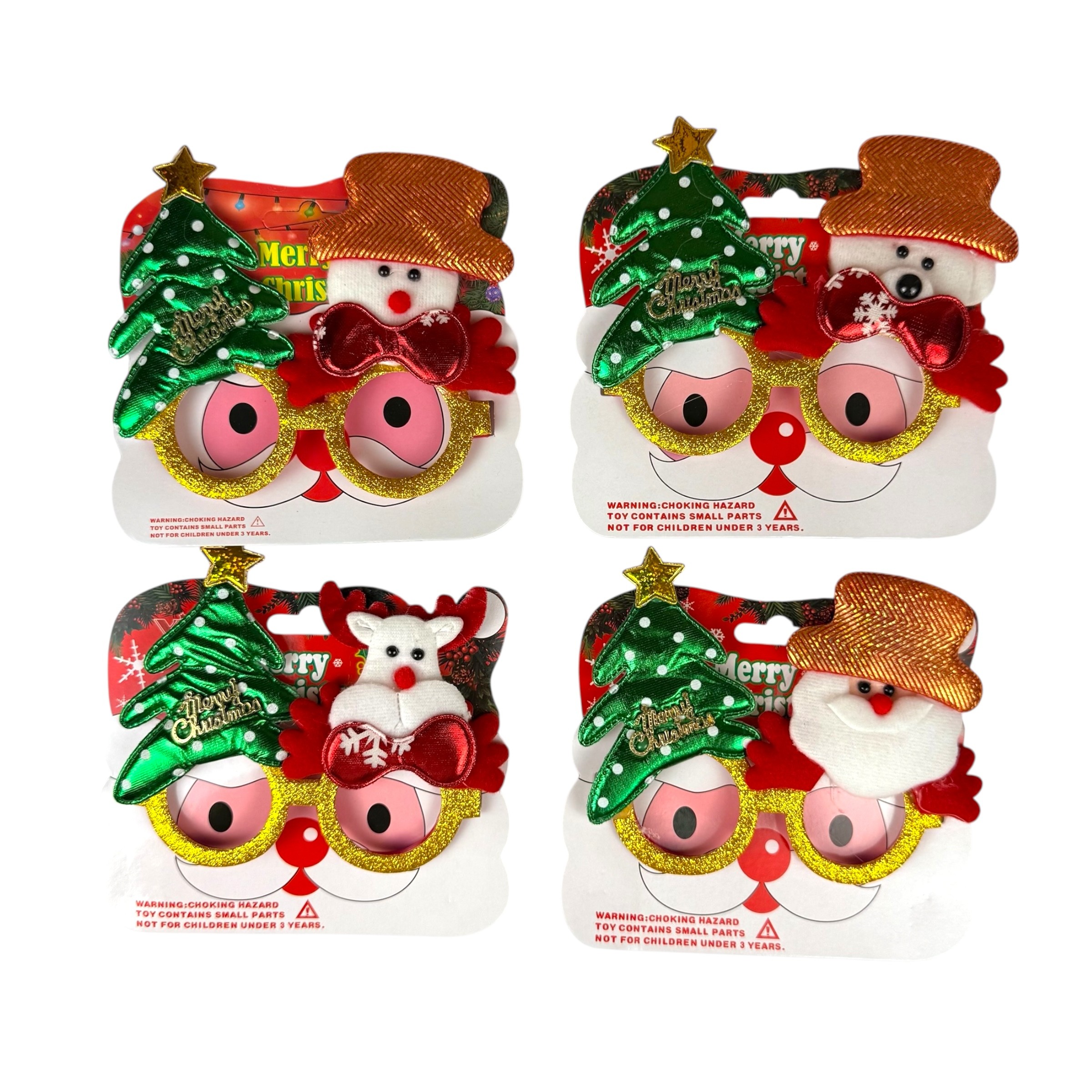 Коледни чаши Fun Party - смеси 2 модела