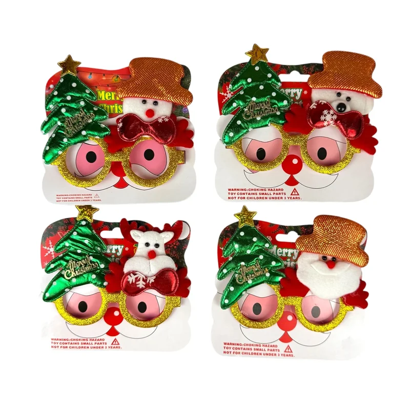 Ochelari de Crăciun "Fun Party" — mix 2 modele