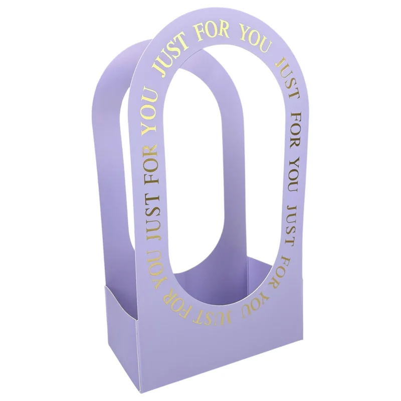 Set 10 pachete pentru flori violet "Handy" 22x12x38