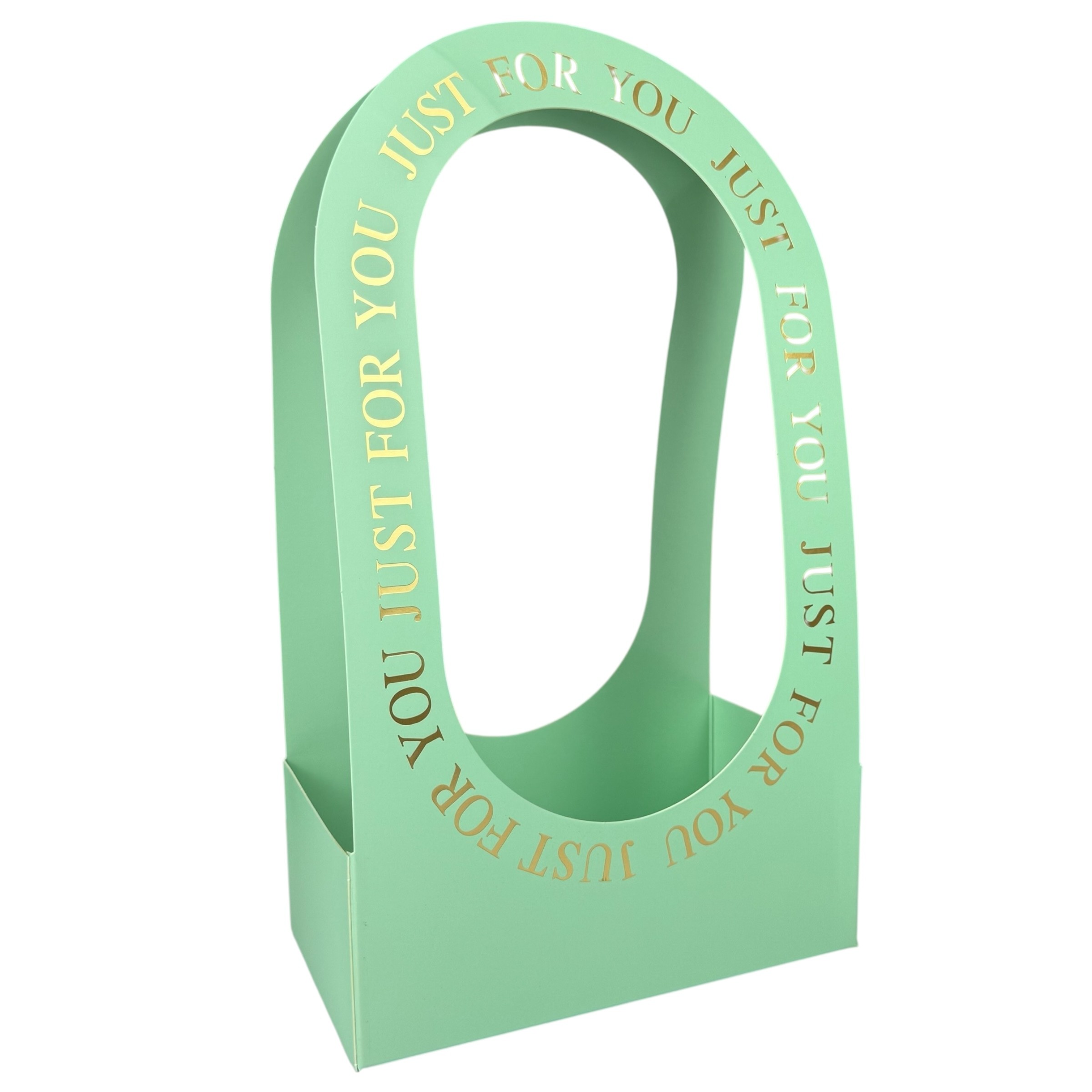 10 darabos "Handy" zöld virágcsomag 22x12x38