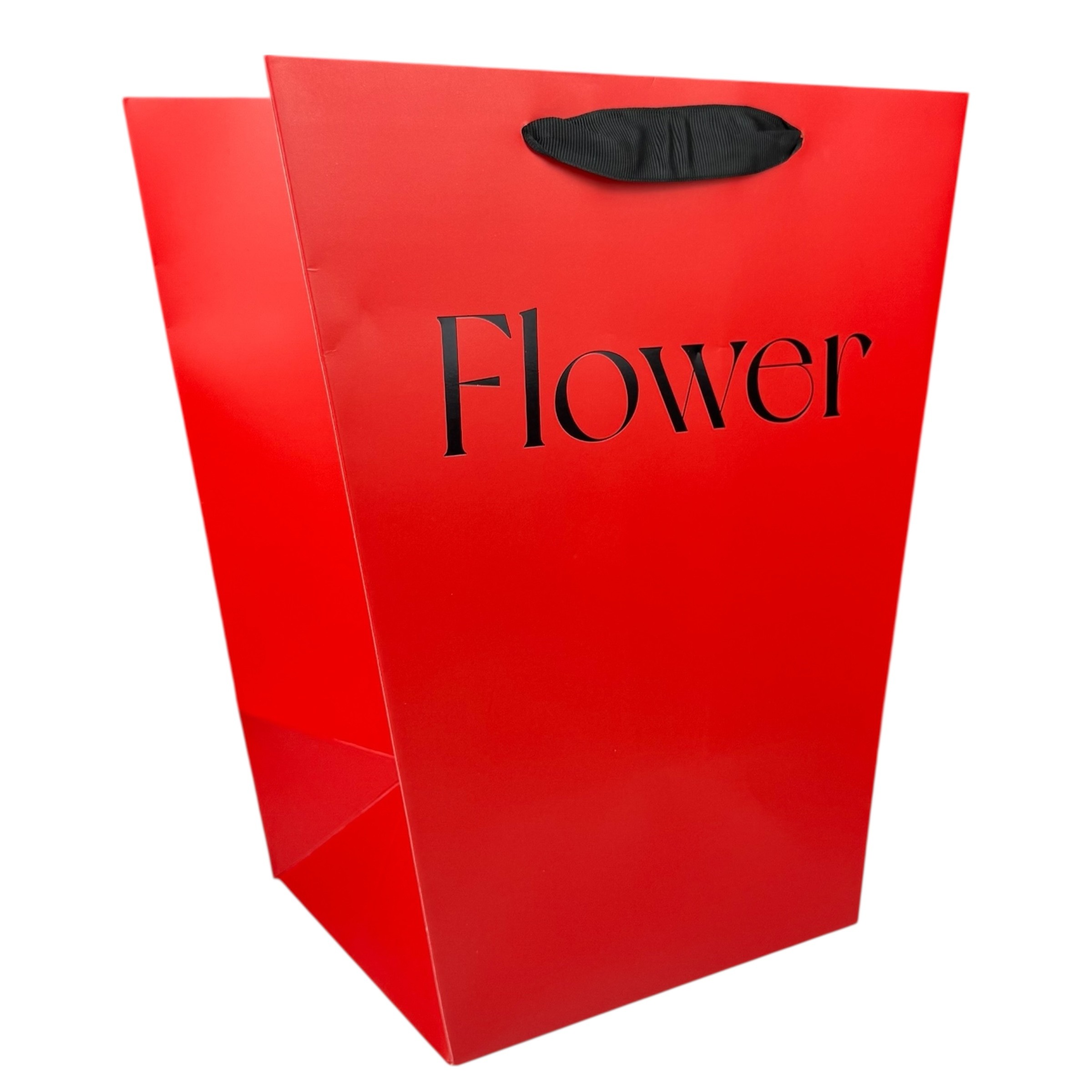 2 db piros virágos csomag "Flower #5" 30x20x34 photo 2