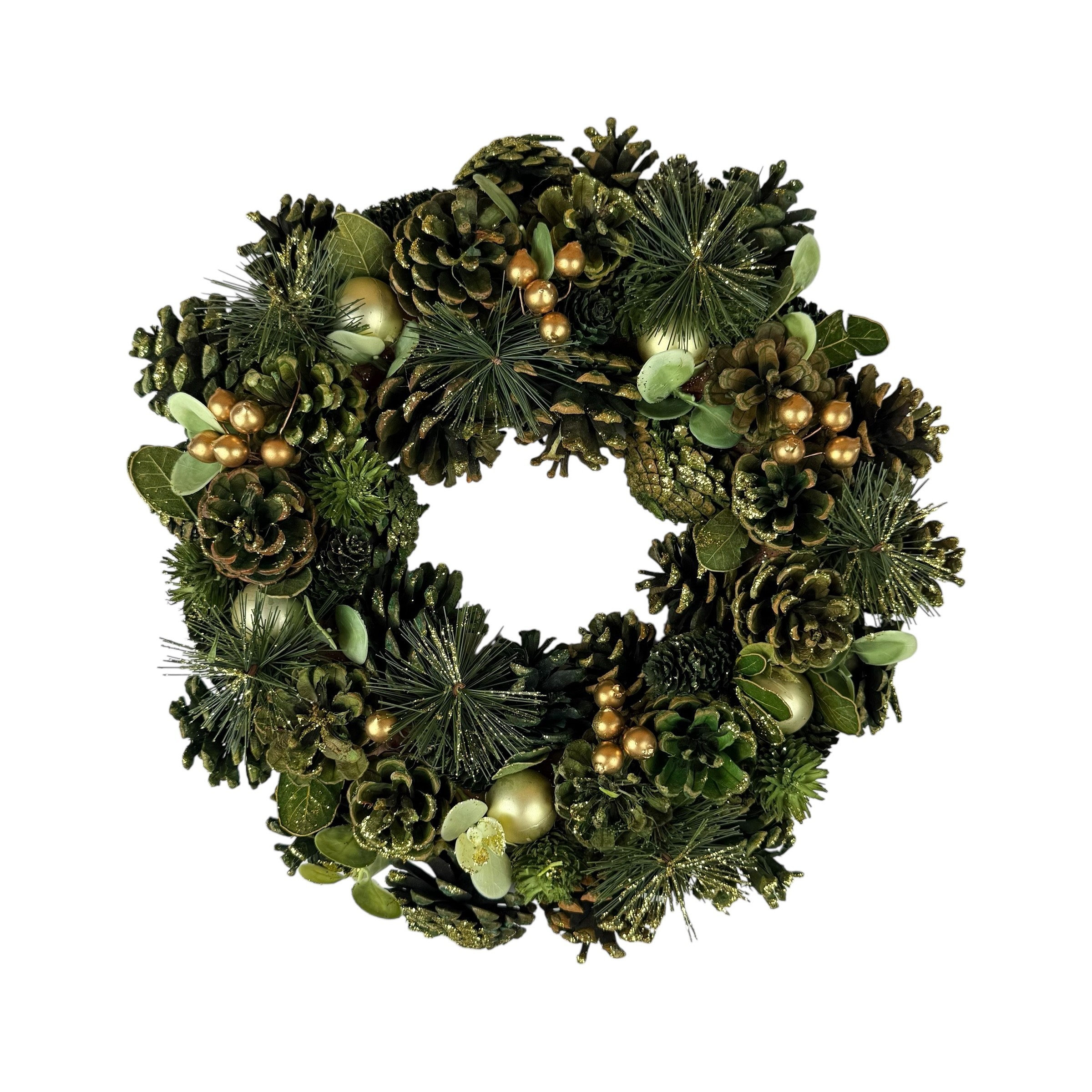 Christmas wreaths "Greeny" 34x34x8.5