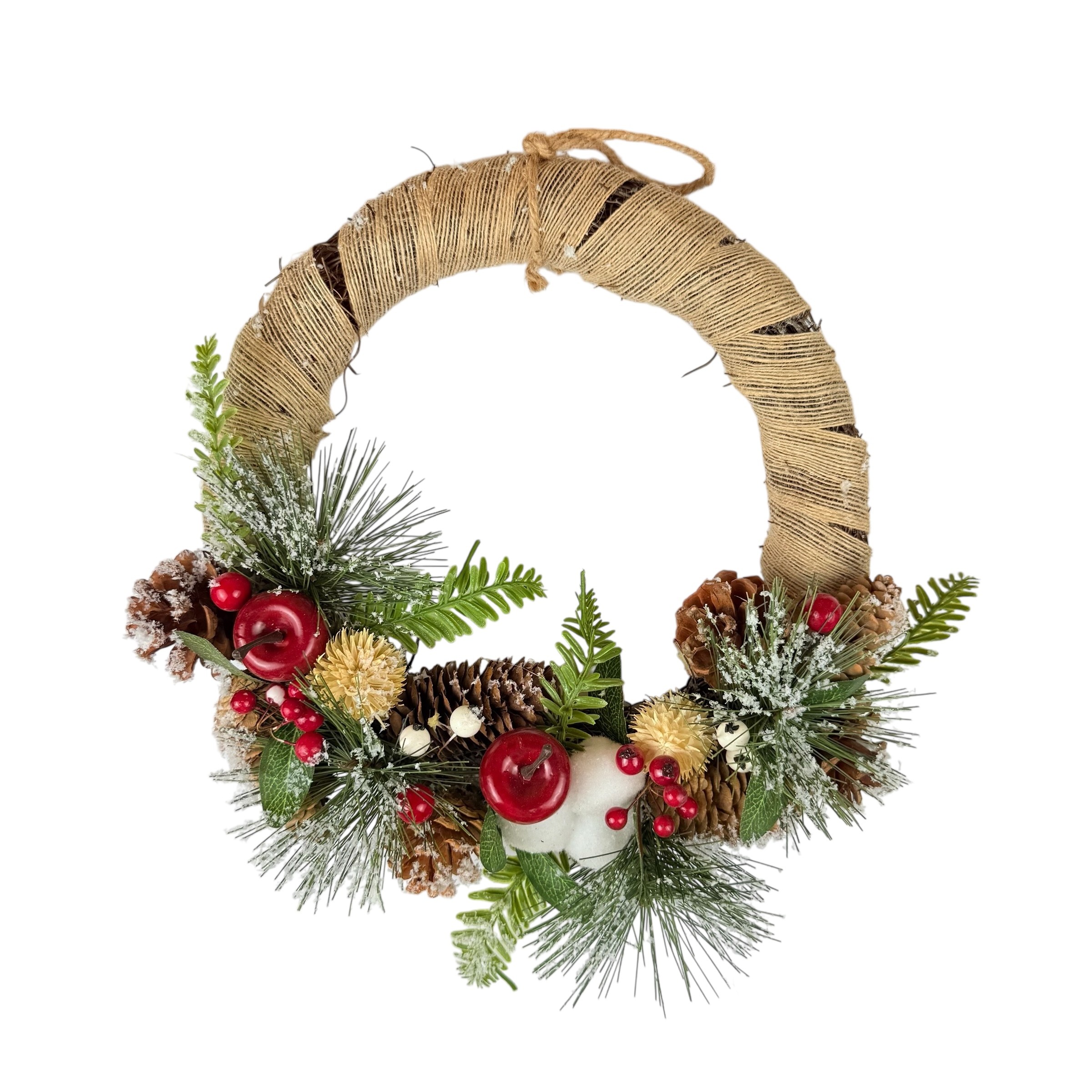 Christmas wreaths "Wow!" 32x30x8.5