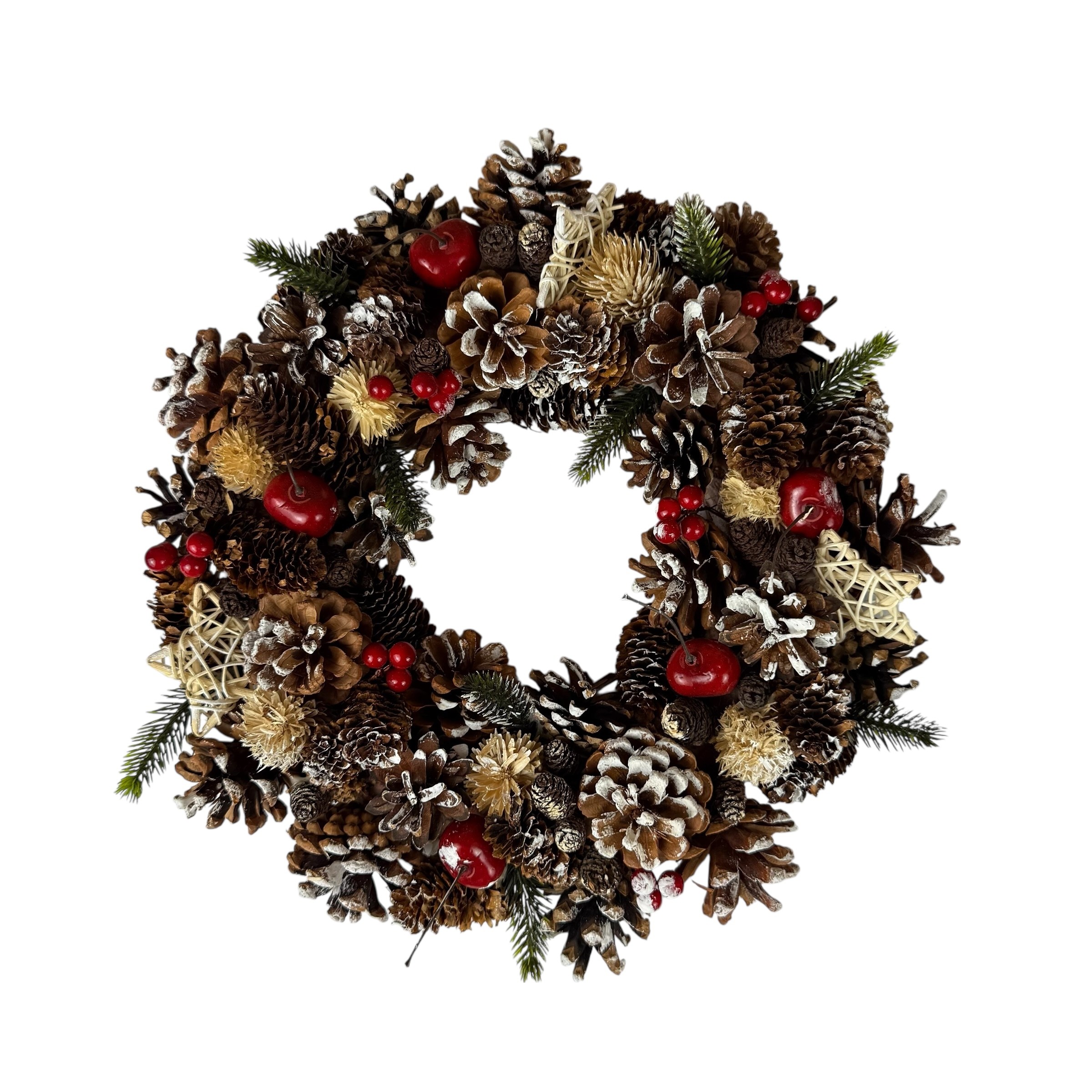 Christmas wreaths "Winter Gardens" 34x34x7.5