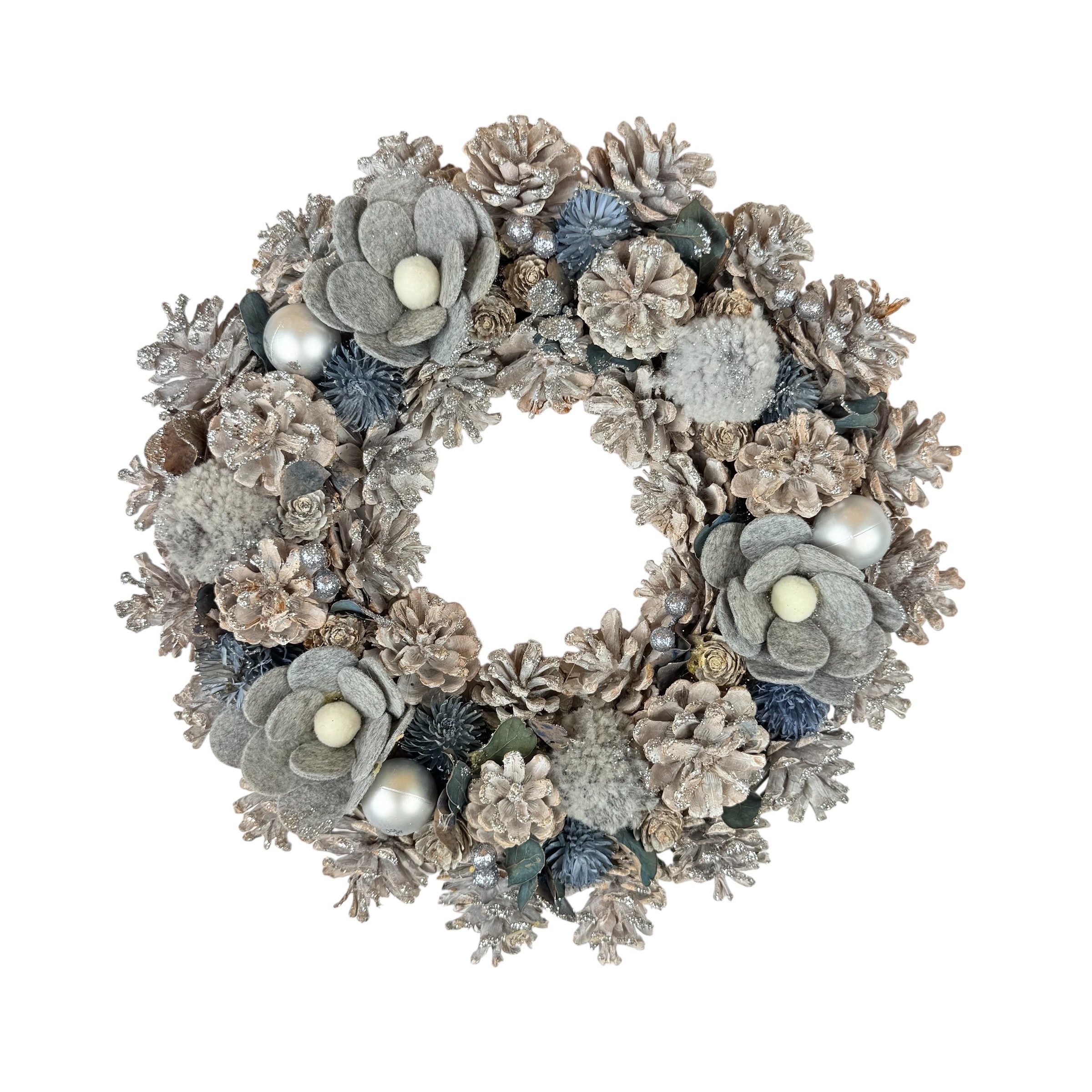 Wianki świąteczne "Festive Lights" 34x34x8