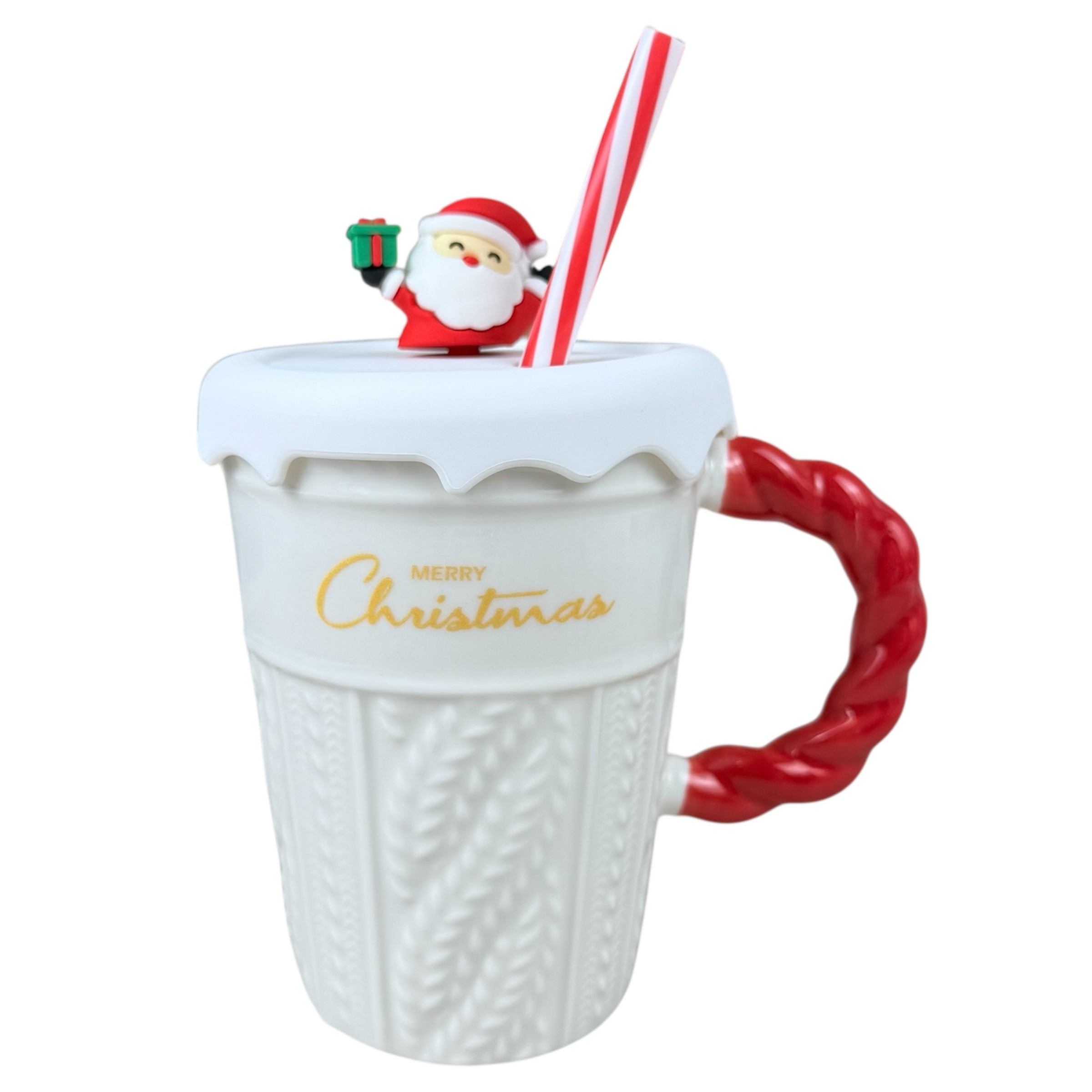 New Year's mug "Grace" white, 500ml