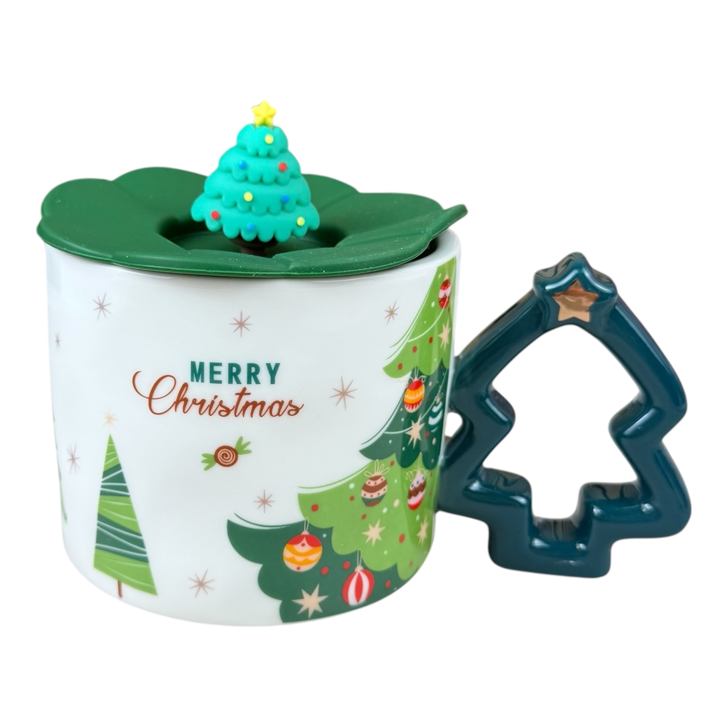 White Spruce New Year's mug with Molid, 450 ml